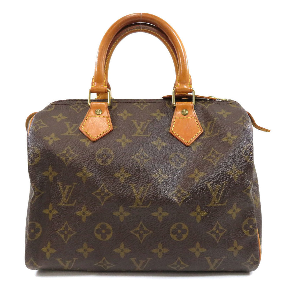Louis Vuitton Speedy 25 Monogram Boston Bag Monogram Canvas